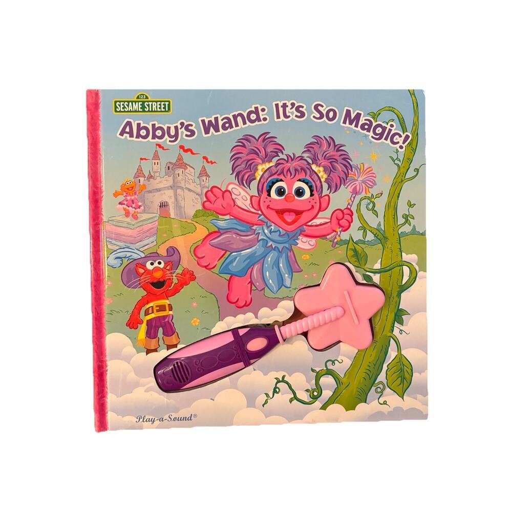 Sesame Street Abby's Wand, Its So Magic Interactive Book New Batteries! Elmo